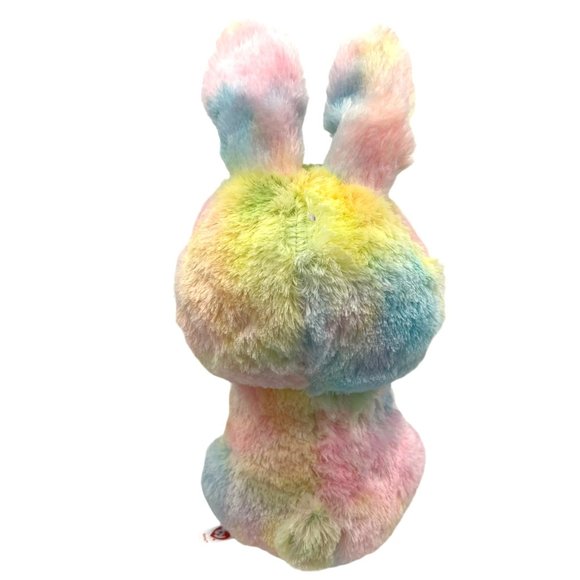 Ty Beanie Boos Collection Bubby Bunny Stuffed Animal Plush Toy Spring Silk - Picture 4 of 11